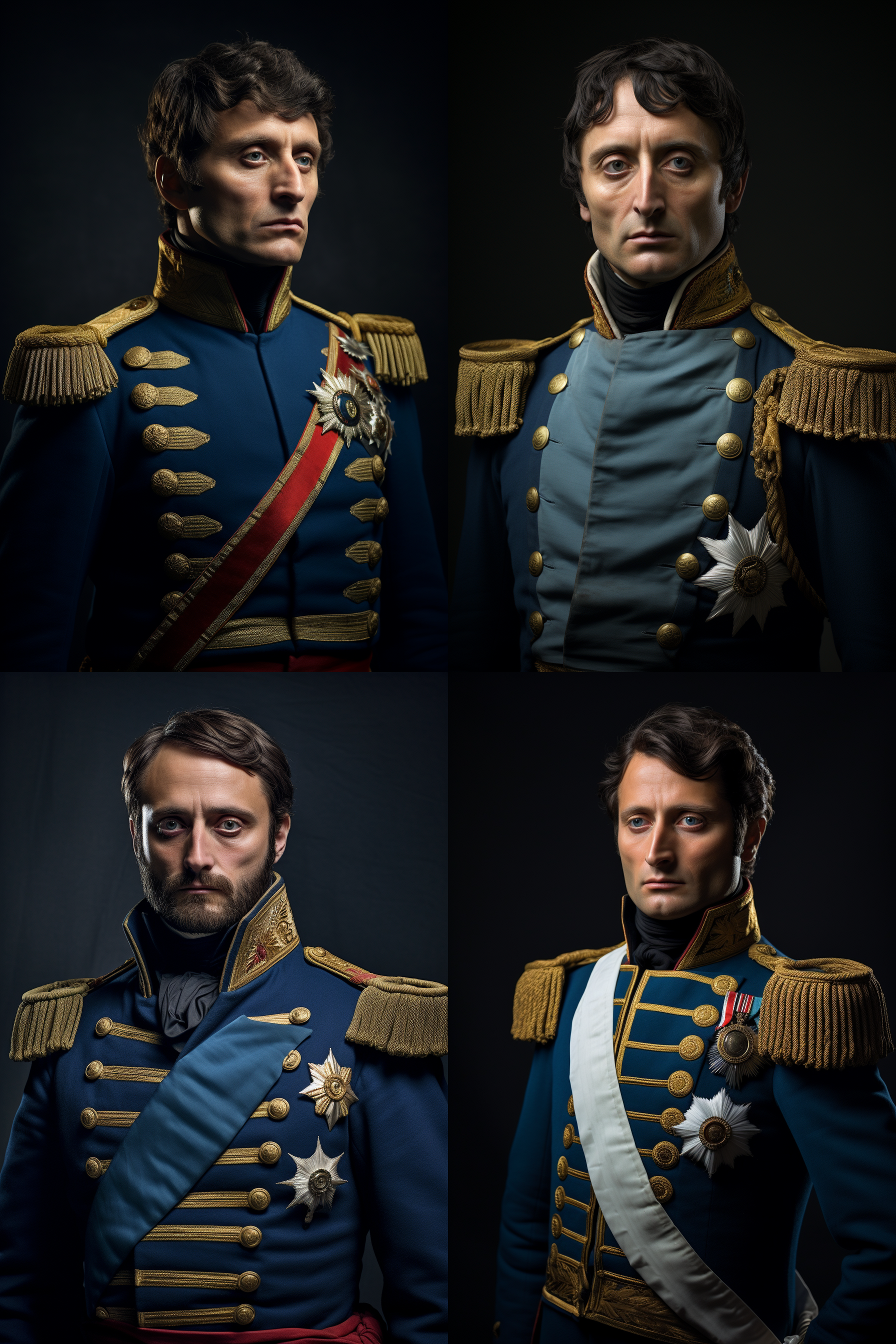 Midjourney - Portrait de Napoléon