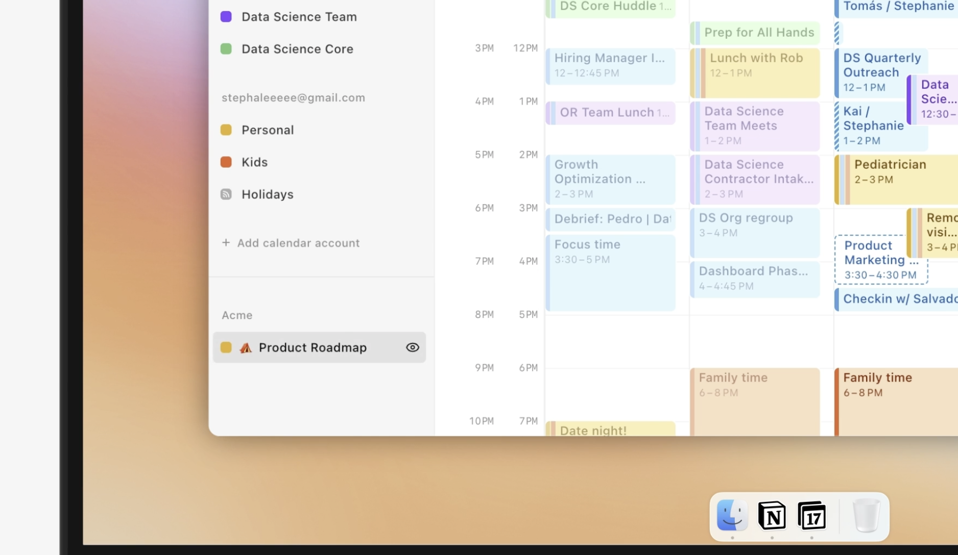 Notion Calendar le calendrier connecté qui simplifie votre organisation