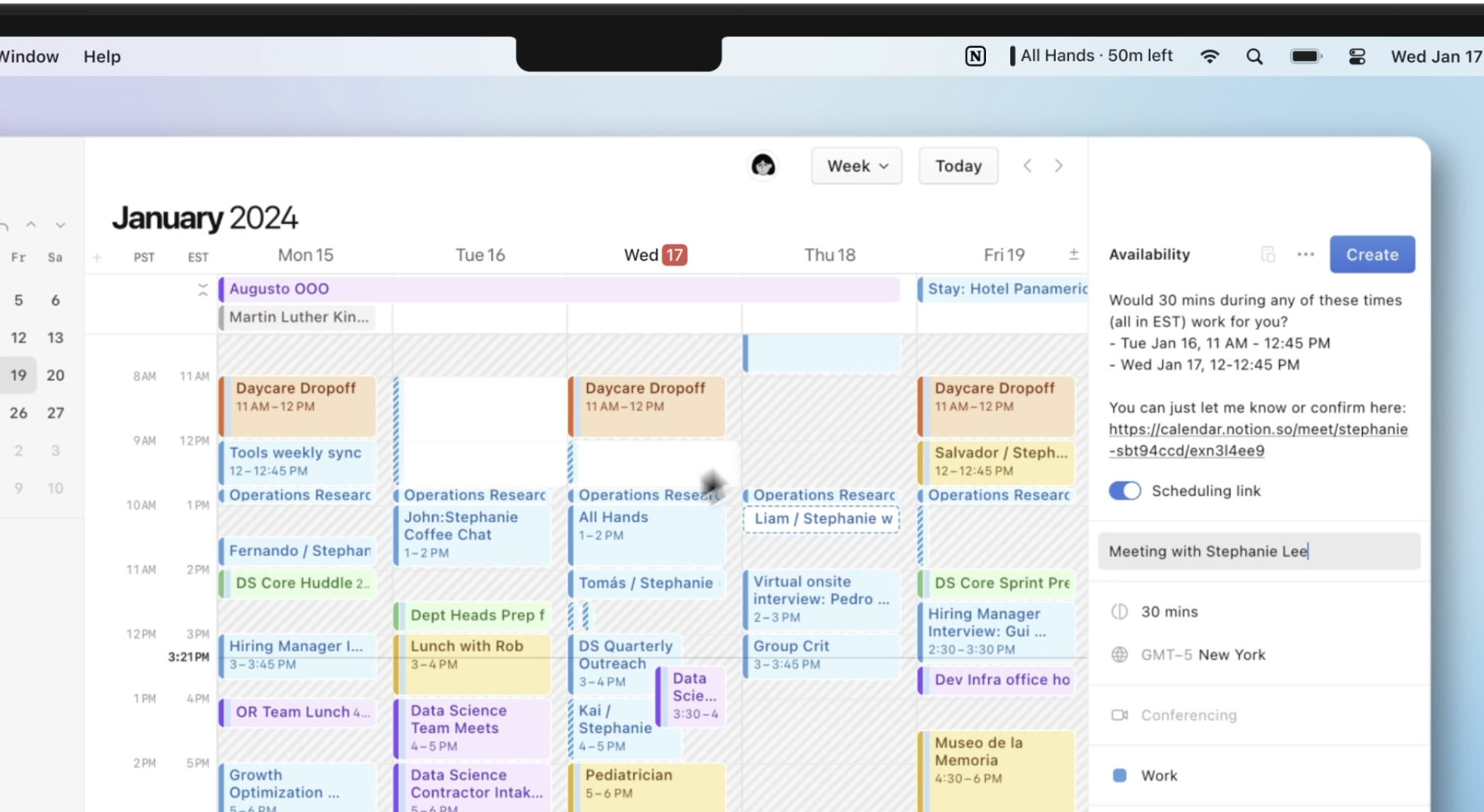 Notion Calendar le calendrier connecté qui simplifie votre organisation